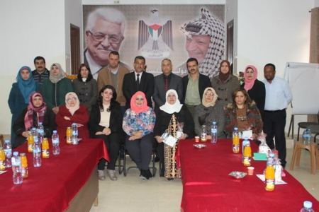 مفوضية التوجيه السياسي والمعنوي تكرم العاملات في محافظة جنين